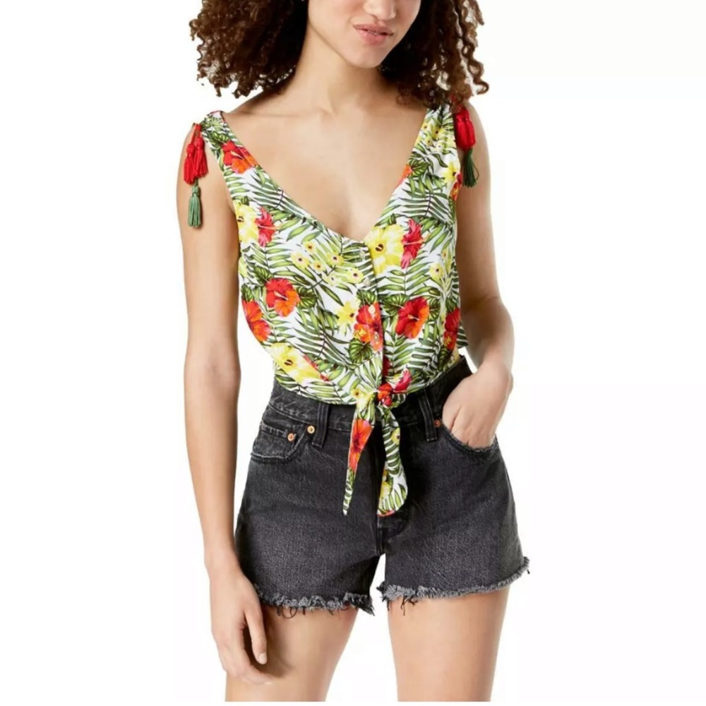 🆕 XOXO - Tropical Tank Top